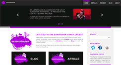 Desktop Screenshot of eurovisionista.com